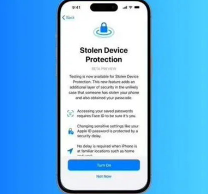 灵璧苹果授权维修店分享被盗设备保护功能开启方法 