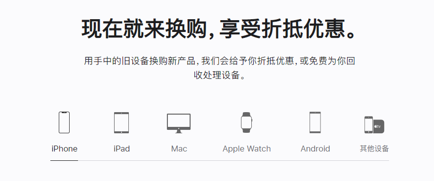 灵璧苹果手机维修分享iPhone以旧换新的去处 