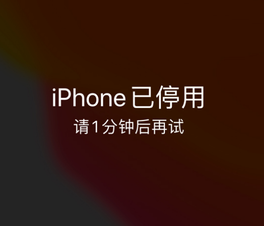 灵璧苹果手机维修分享:iPhone 显示“不可用”或“已停用”怎么办？还能保留数据吗？ 